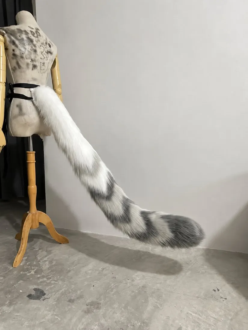Fluffy custom fursuit tail